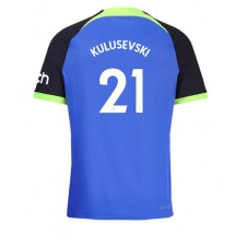 Tottenham Hotspur Dejan Kulusevski #21 Bortedrakt 2022-23 Kortermet